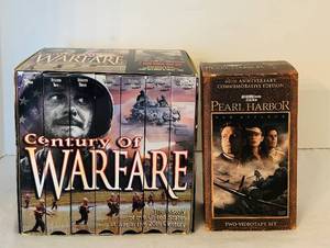DR - Century of Warfare 7-VHS Box Set & Pearl Harbor 50th Anniversary Two-Videotape Set