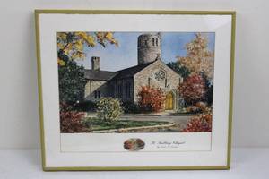 Susan T. Amidon Fort Snelling Chapel Art Print 17 x 20.5