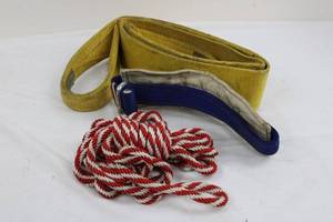 DEIST Strap Lanyard, Lifting strap, RedWhite Rope
