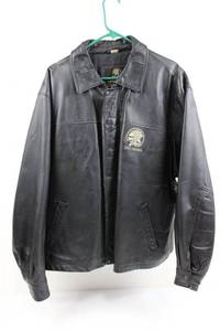 North American Hunting Club Life Member Leather Jacket