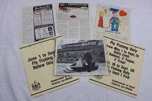 Vintage Fishing Memorabilia - (Lot of 7)