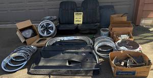 Original and New 1968 Firebird Parts