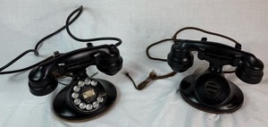Vintage Western Electric Rotary Desk Phones