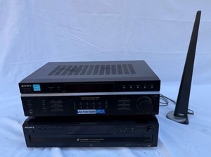Sony Stereo AudioVideo Amplifier with 5 Disc Sony CD Changer