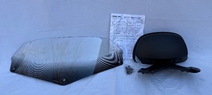 Honda 2015 F6B Goldwing Motorcycle Backrest and Windshield