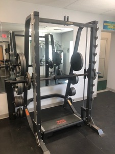 Deluxe Hoist Smith Workout WeightBench System