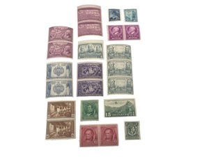 Vintage Postage Stamp Lot #3 - U.S And Foreign