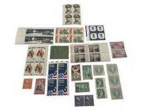 Vintage Postage Stamp Lot #6 - U.S And Foreign