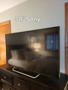 Sony 54-Inch Flat-Screen TV - HDMIUSB LAN, Included Stand