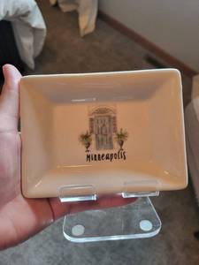 DISHIQUE Minneapolis Trinket Dish - Porcelain White Ceramic