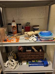 Gorilla Glue Wood Glue & Adhesives Assortment with Hardware & Power Accessories