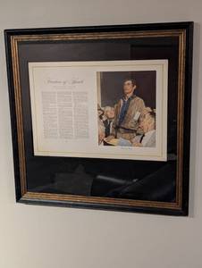Norman Rockwell Freedom of Speech Print - Framed Artwork by 1948 Trading Co