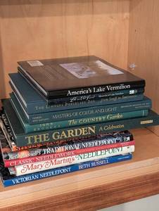 Needlepoint & Garden Design Books (Lot of 10)