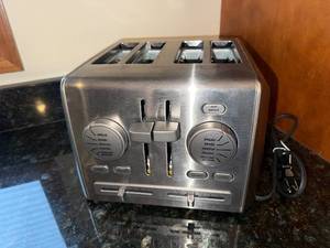 Cuisinart 4-Slice Stainless Toaster - Bagel, Waffle, Pastry, English Muffin