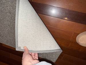 Gray Speckled High-Pile Runner Rug - Indoor Hallway Accent