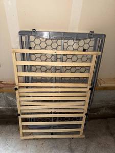 Two BabyPet Gates Including One Wood Pressure Gate and One Regalo Expandable Safety Gate - 28-42 in Wide, 25 in High - Ages 6-24 Months - Pressure Mounted