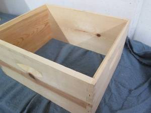 Solid Wood stackable deep bee hive ...