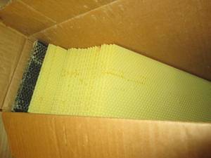 25 Small deep foundation bee frames...