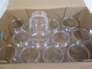 Lot of 12 5 lb plastic jugs All new...