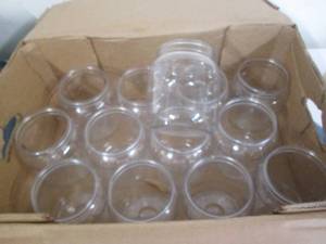 Lot of 13 5 lb plastic jugs All new...