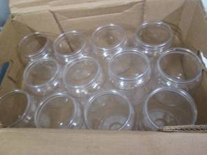 Lot of 12 5 lb plastic jugs All new...