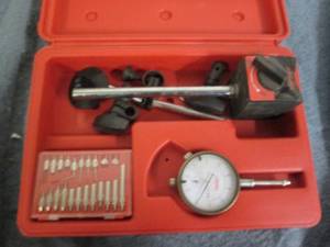 Dial indicator and magnetic base wi...