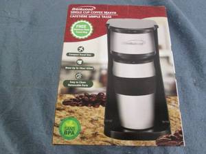 Brentwood single cup coffee maker...