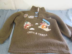 Disney Chip n Dale L fleece...