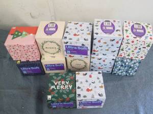 12 Boxes of ultra soft facial tissu...