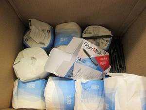 Pacific Blue toilet paper and Paper...