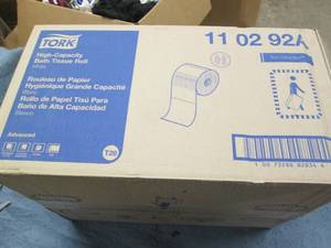 36 Rolls Tork toilet tissue...