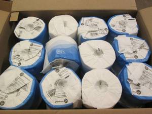 36 Rolls Pacific Blue toilet tissue...
