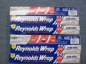 6 Reynolds aluminum foil rolls...