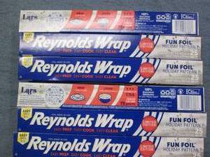 6 Reynolds aluminum foil rolls...