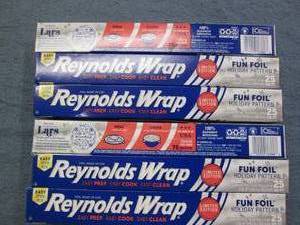 6 Reynolds aluminum foil rolls...