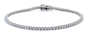 2.00 Carat Diamond Tennis Bracelet in 14K White Gold $3,995 Retail VIDEO