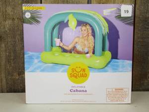 Lemonade Cabana - Sun Squad Novelty Water Float, PVC Material