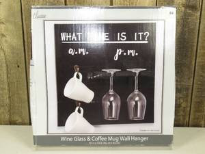 Trueliving Essentials Wine Glass & Coffee Mug Wall Hanger