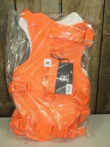 Arblina Escape-proof Dog Harness,  Handle & Front Clip,  Orange, Medium