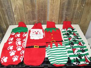 4 Dog Christmas Sweaters, 3XL