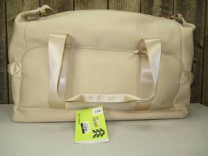 Tan Faux Neoprene Weekender Bag - All In Motion