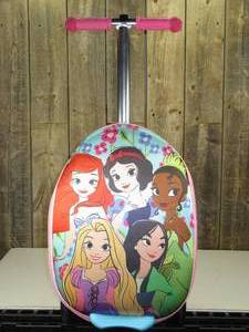 Disney Princess Scooter Carry-On Suitcase - Pink