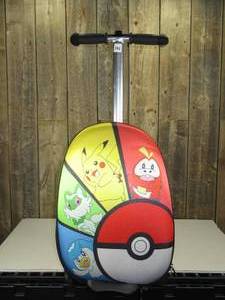 Pokemon Kids Hardside Carry On Scooter Suitcase