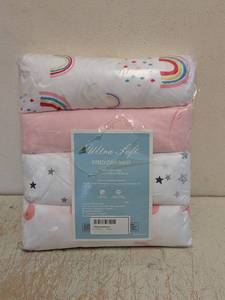 NEW ULTRA SOFT FITTED CRIB SHEETS 4 PACK