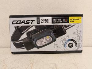 NEW COAST WPH34R RECHARGEABLE HEADLAMP 2150 LUMENS