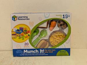 NEW LEARNING RESOURCES MUNCH IT PLAY SET 20PC.