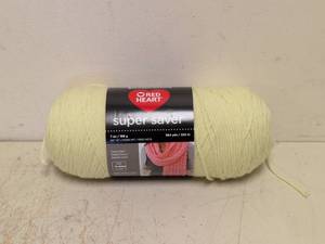 NEW YARNSPIRATIONS RED HEART SUPER SAVER COSMO SCARF YELLOW