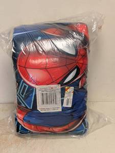 NEW SPIDER-MAN TECHNO CITY FULLTWIN COMFORTER SET WITH PILLOWCASE