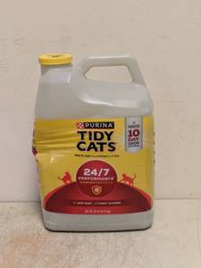 NEW PURINA TIDY CATS MULTI CAT CLUMPING LITTER 20LBS 247 PERFORMANCE