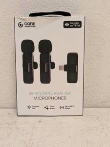 NEW CORE INNOVATIONS WIRELESS LAVALIER MICROPHONES